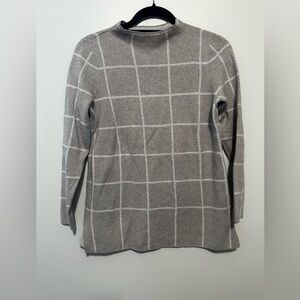 LOFT Heather Gray Knit Top